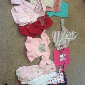 Girls 6-9 month fall/winter lot